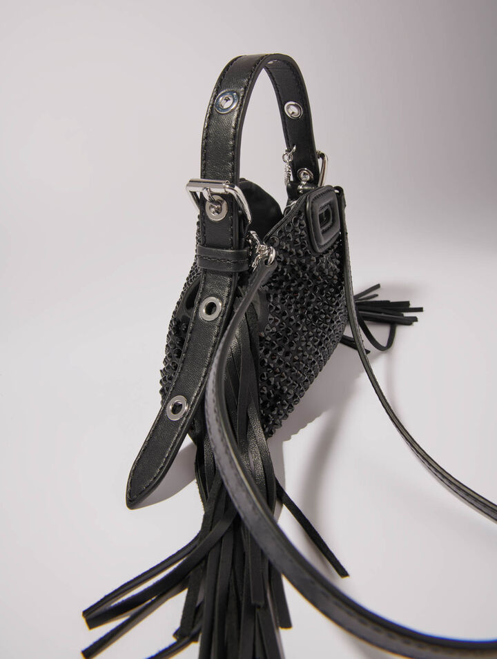 Bolso Miss M Nano de strass