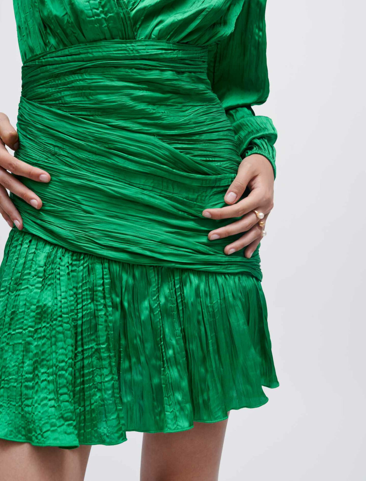 Vestido lamé bodycon