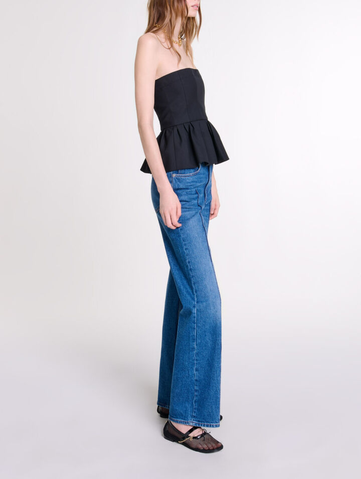 Top corpi&ntilde;o con fald&oacute;n