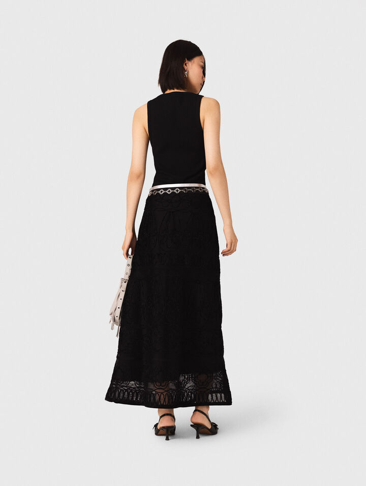 Camiseta de tirantes acanalada