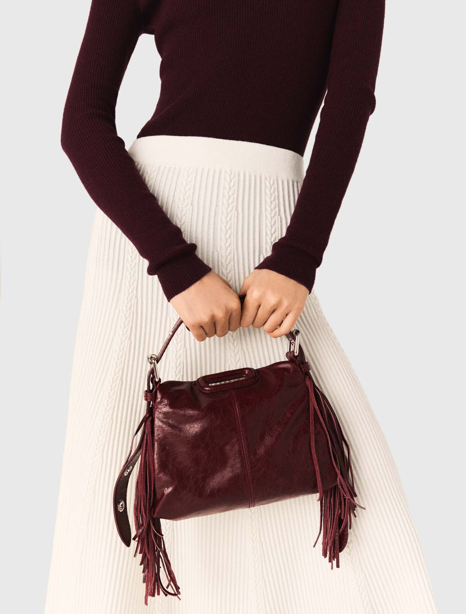 Bolso Miss M mini de cuero 