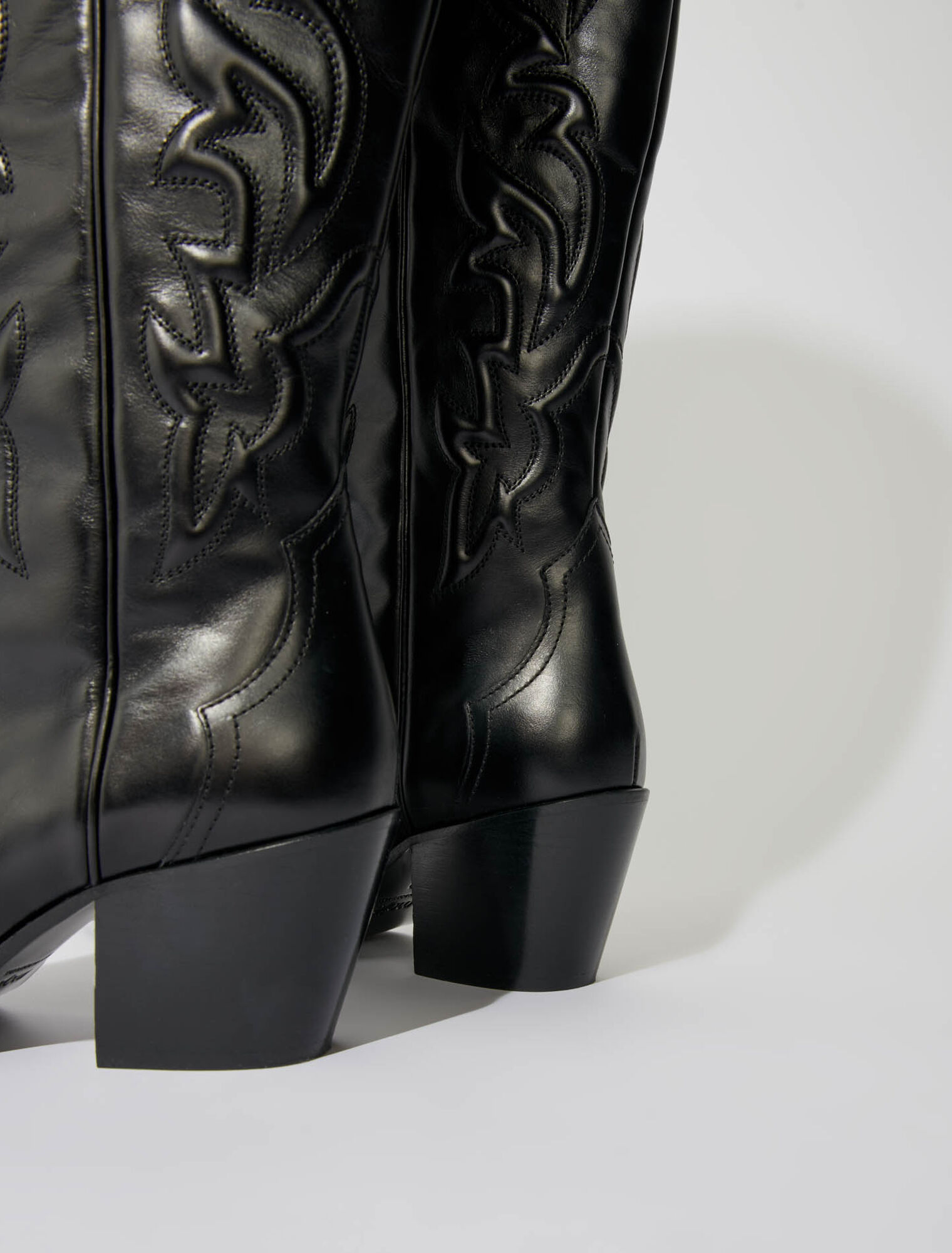 Botas de cuero western