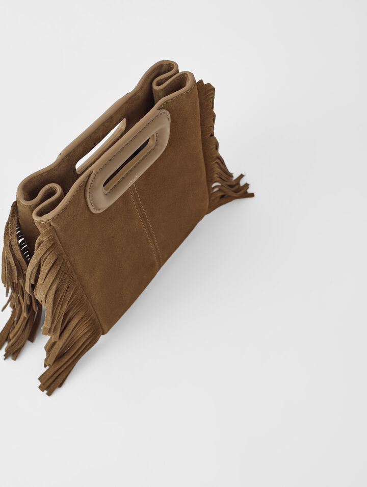 Bolso mini M de piel