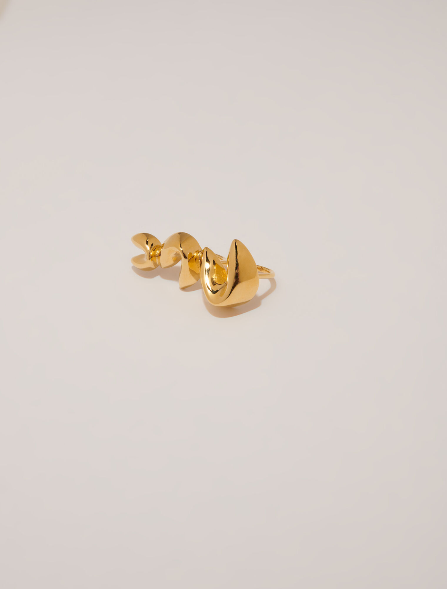Anillo doble de galleta de la fortuna