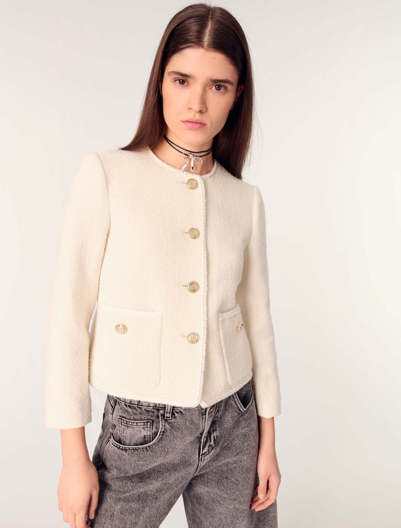 Chaqueta con cinturón