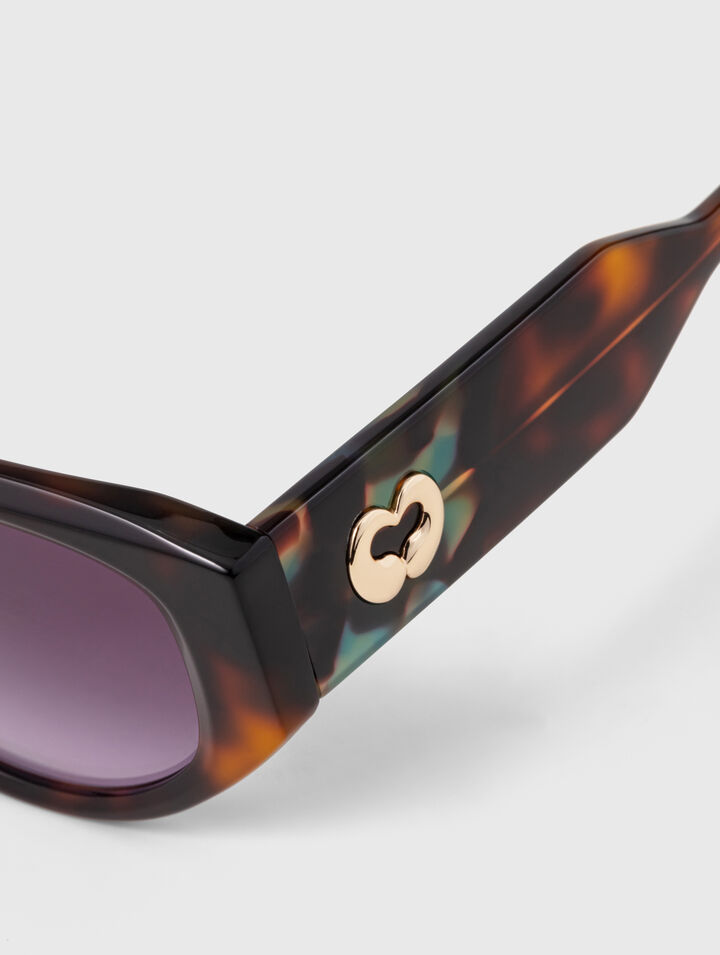Gafas retro de acetato