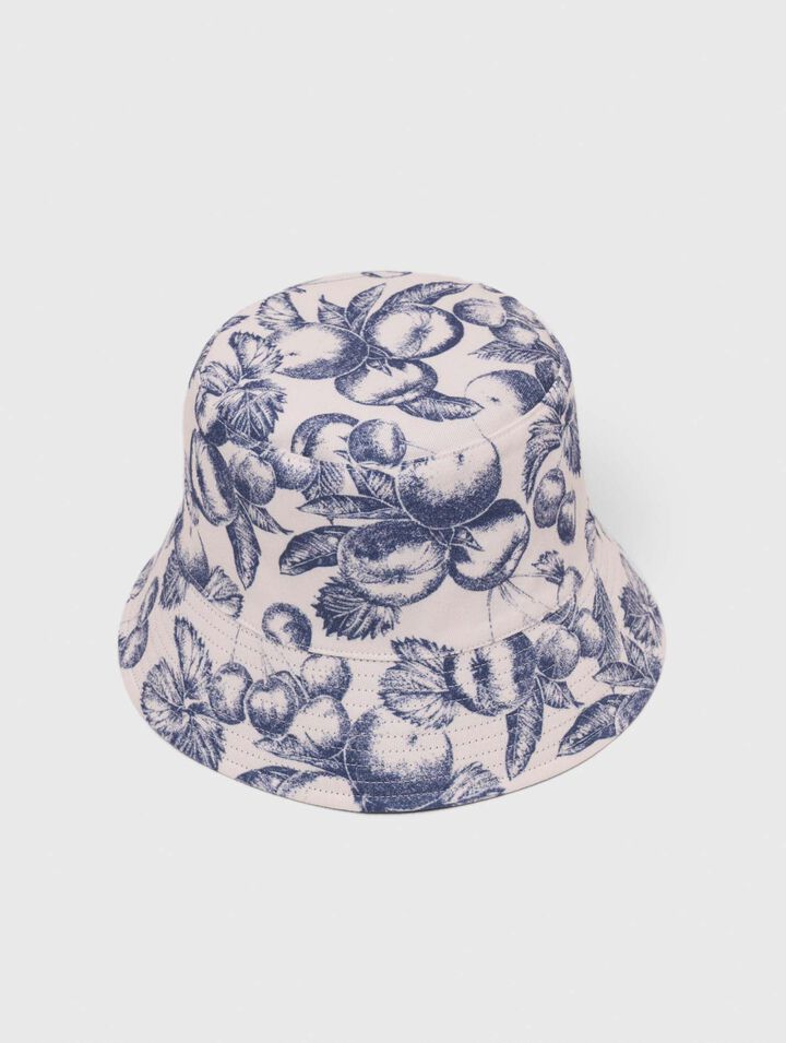 Bob reversible estampado frutas