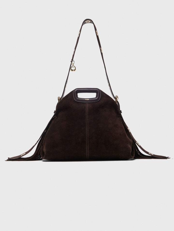 Bolso Miss M de gamuza