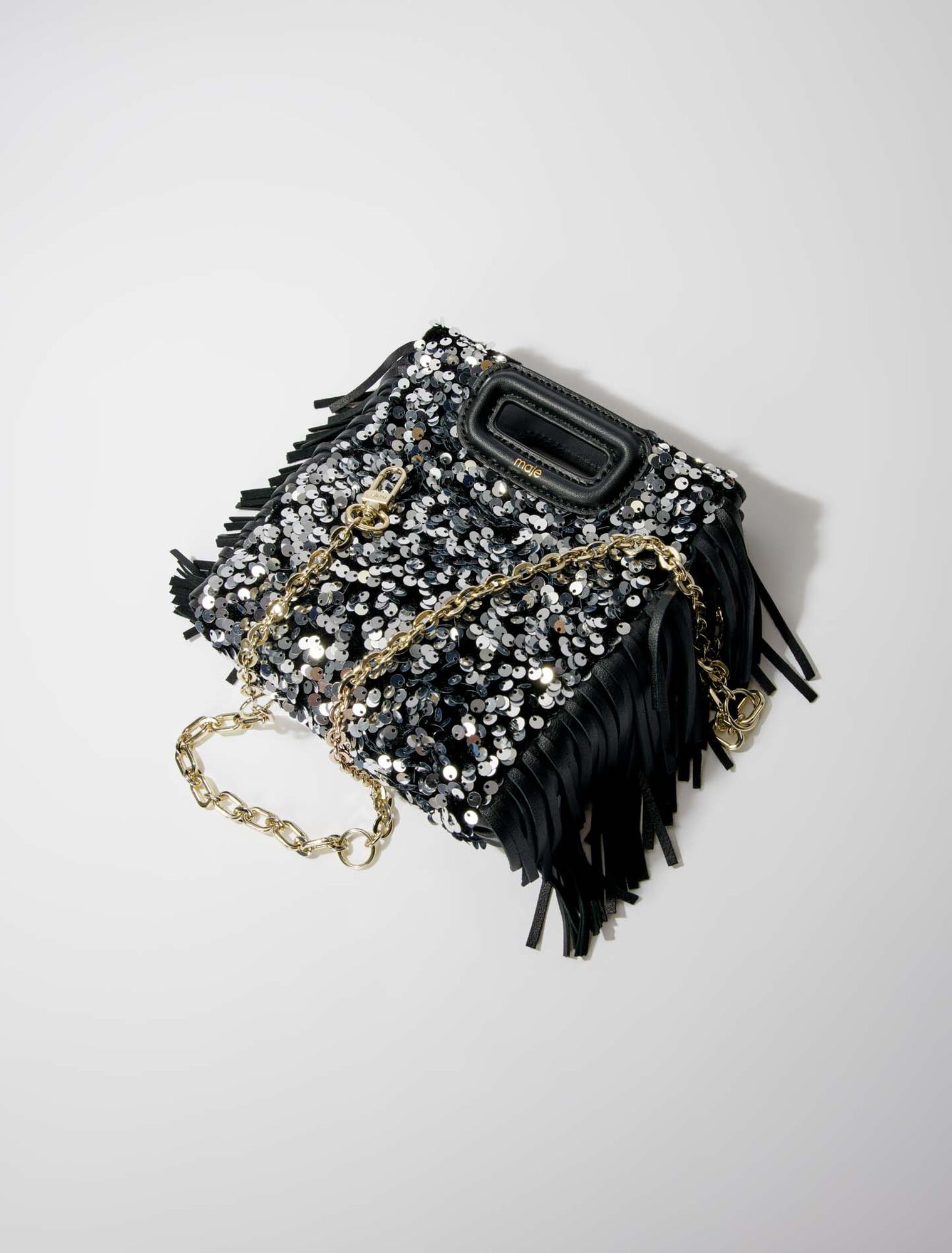 Bolso M mini con lentejuelas