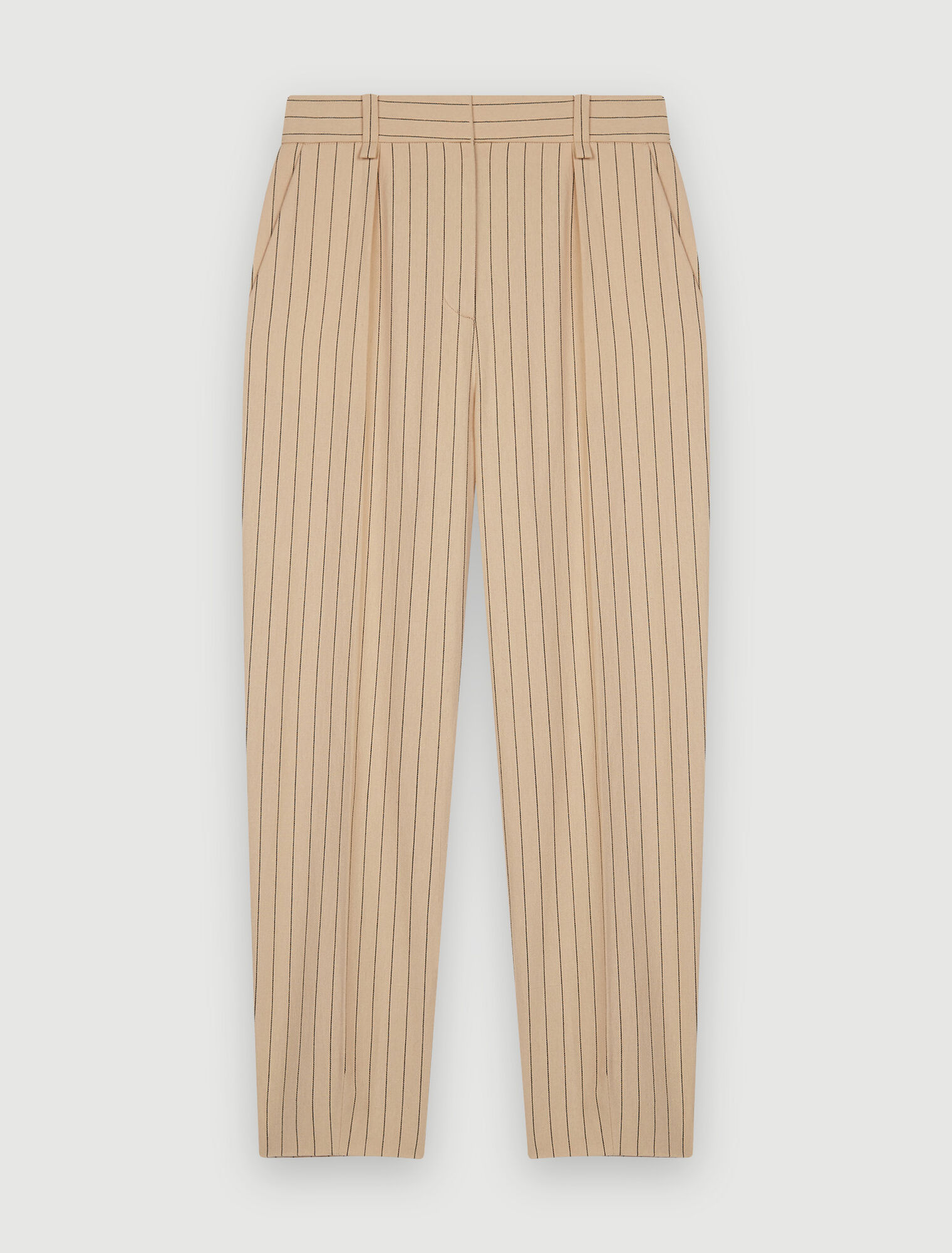 Pantalones de rayas ajustados