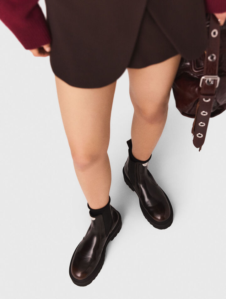Pantalón corto trampantojo