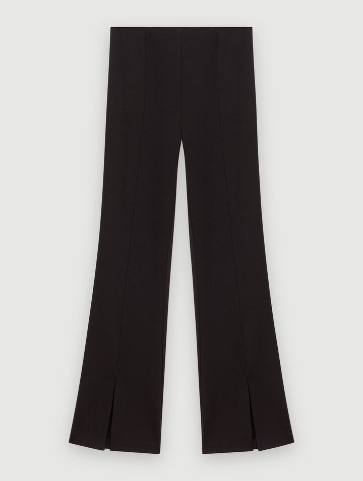 Pantalones con abertura