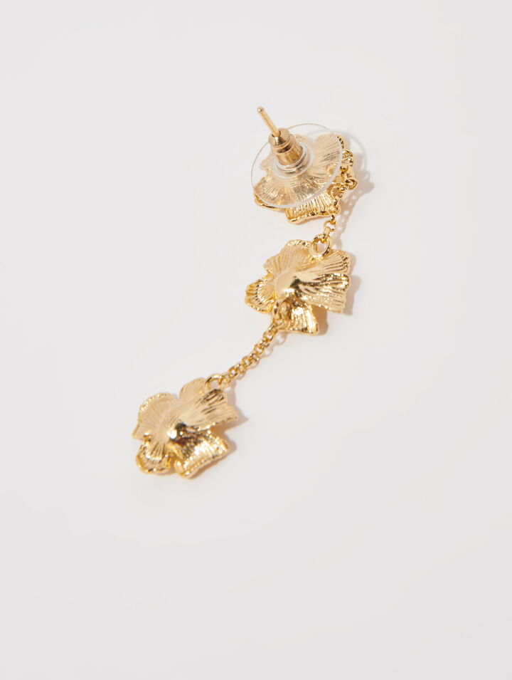 Pendientes flor
