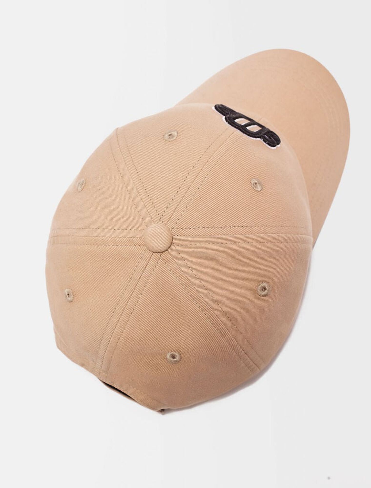 Gorra de algodón con logotipo Clover