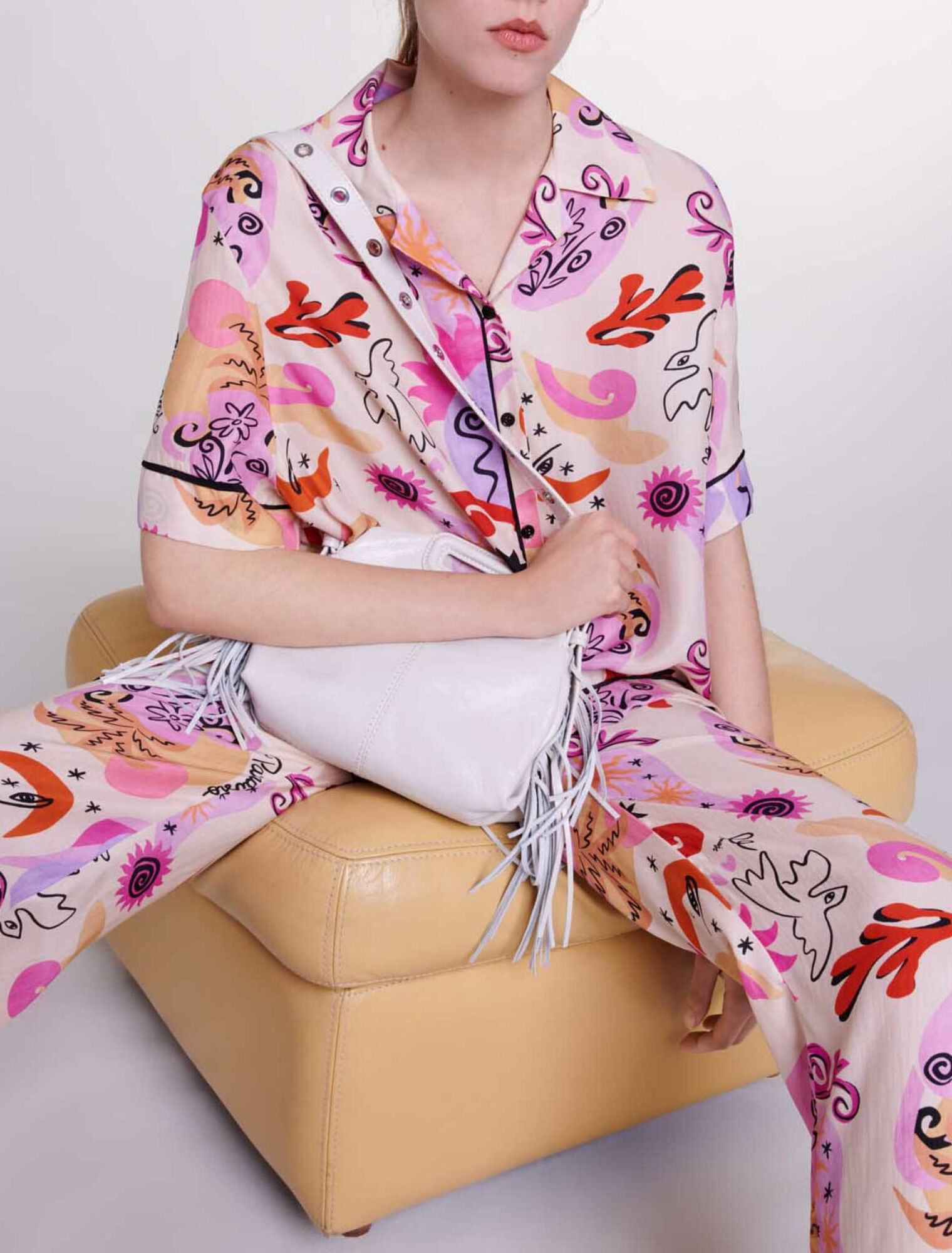 Camisa de seda
