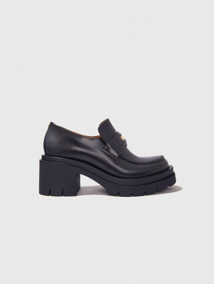 Mocasines de tacón
