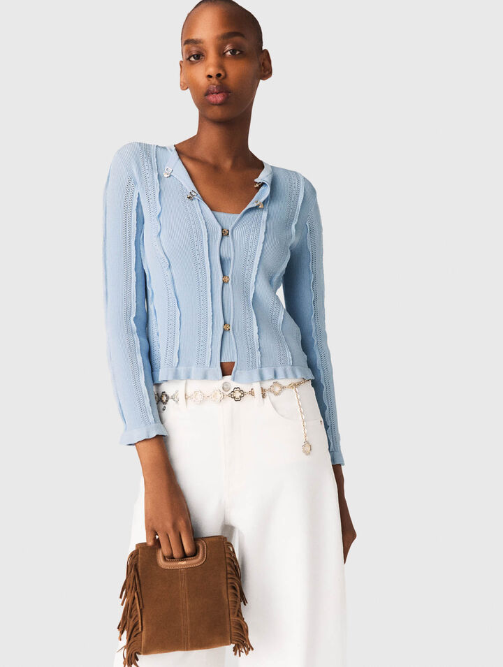 Bolso mini M de piel