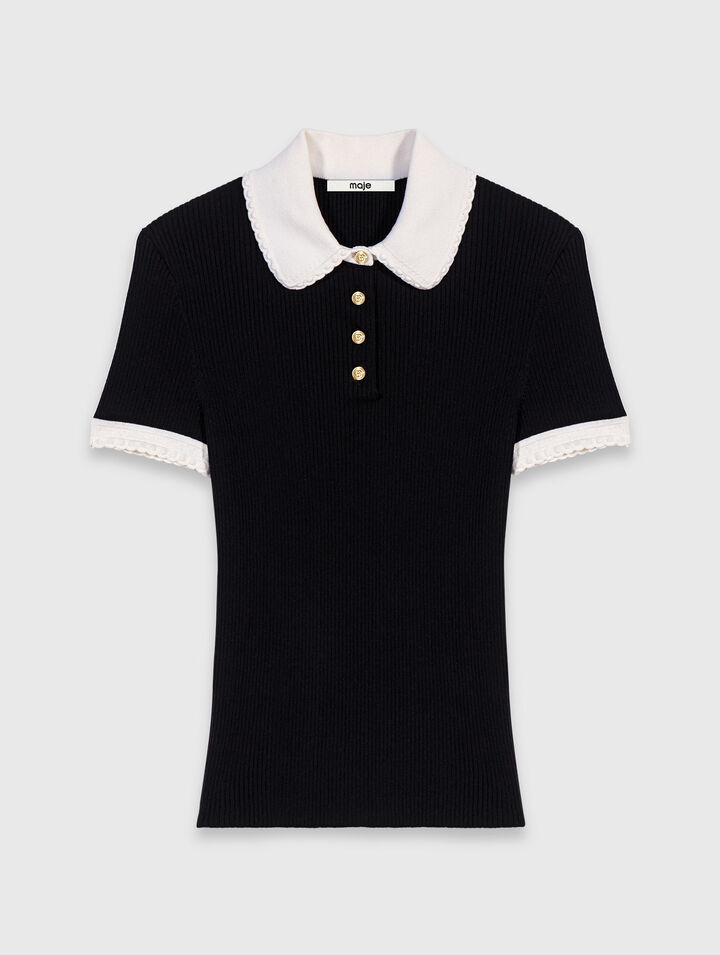 Polo de manga corta