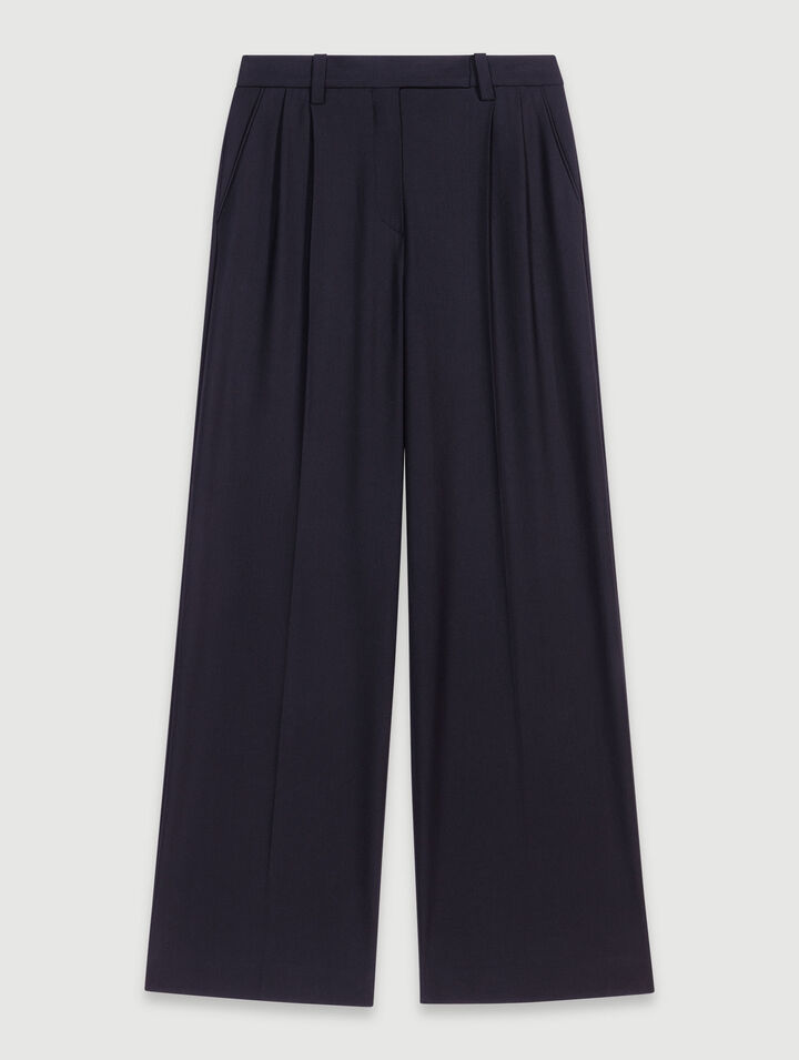 Pantalón de traje ancho