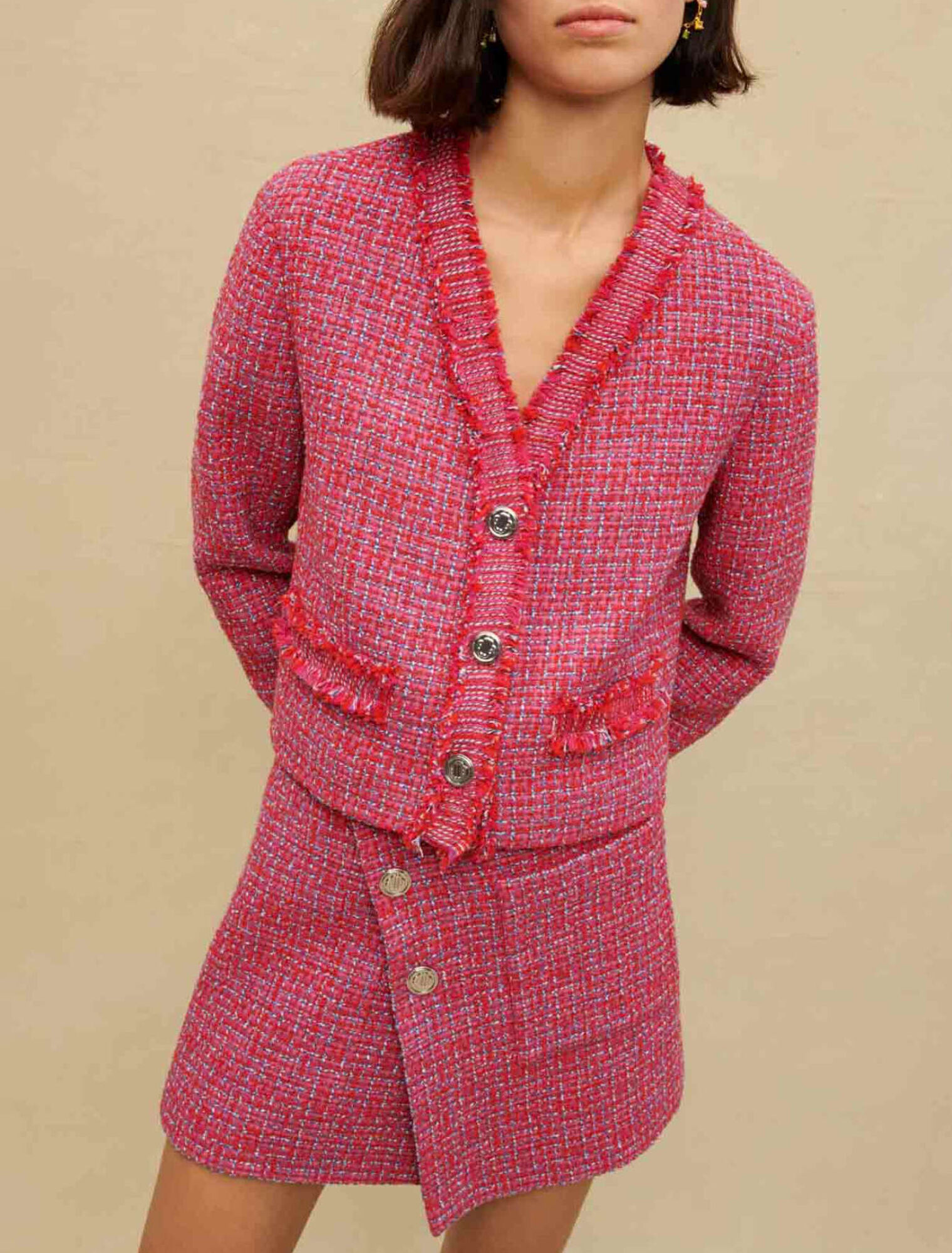 Chaqueta de tweed