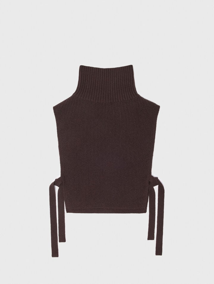 Cuello de lana y cachemira
