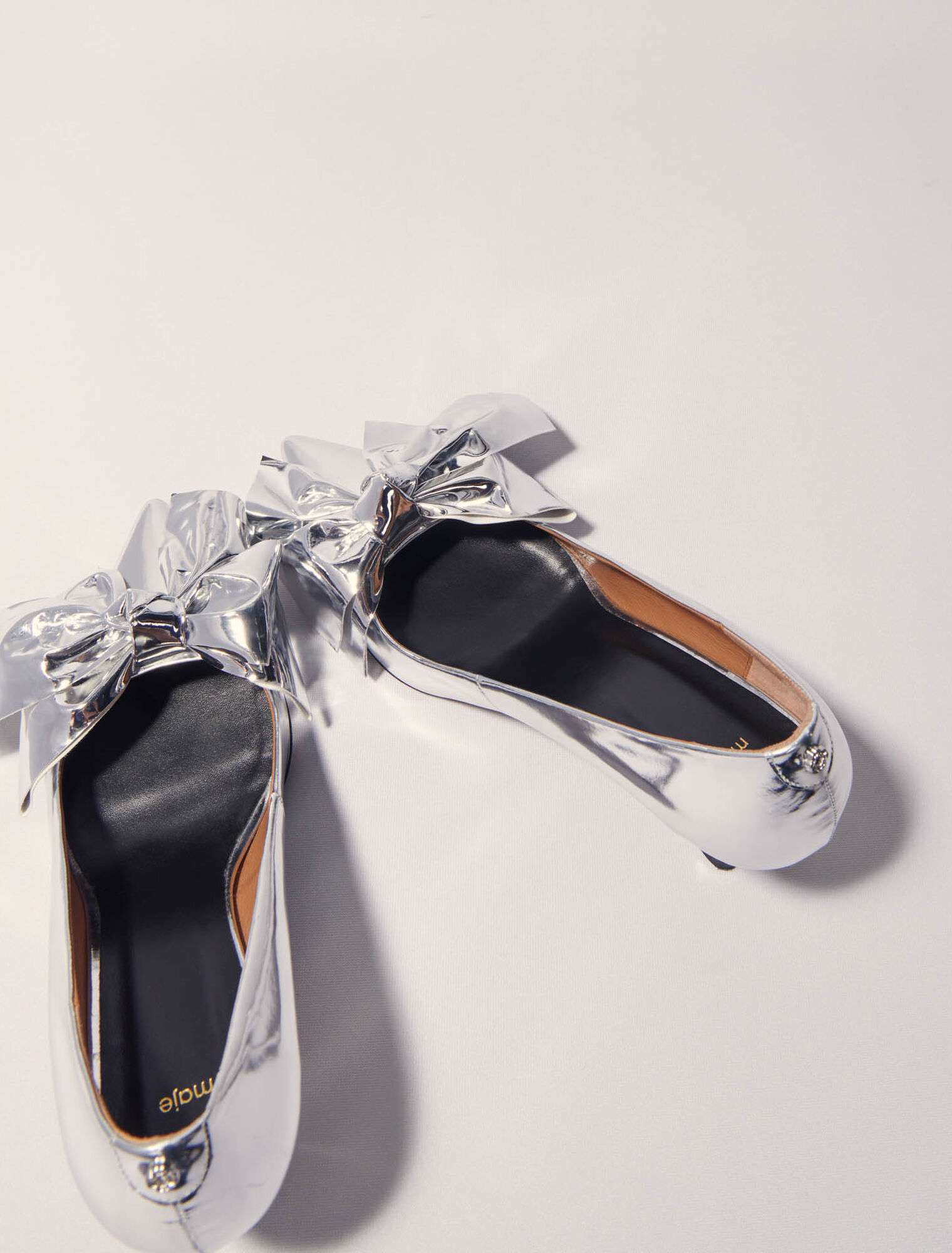 Zapatos de tacón de piel