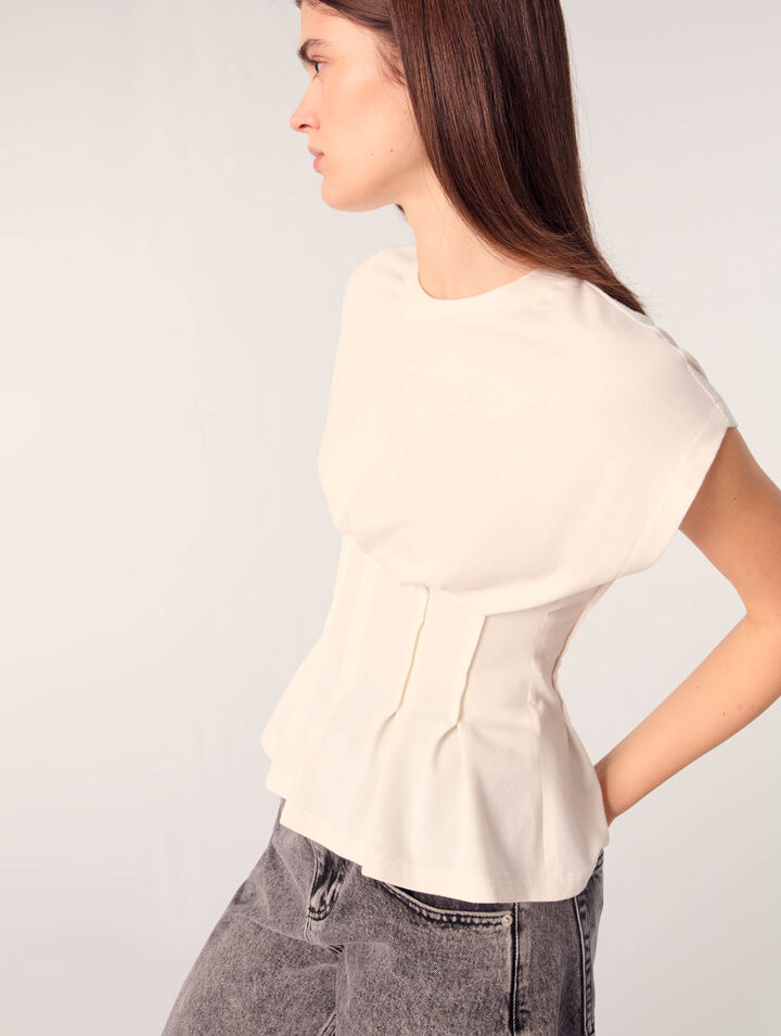 Camiseta con pinzas