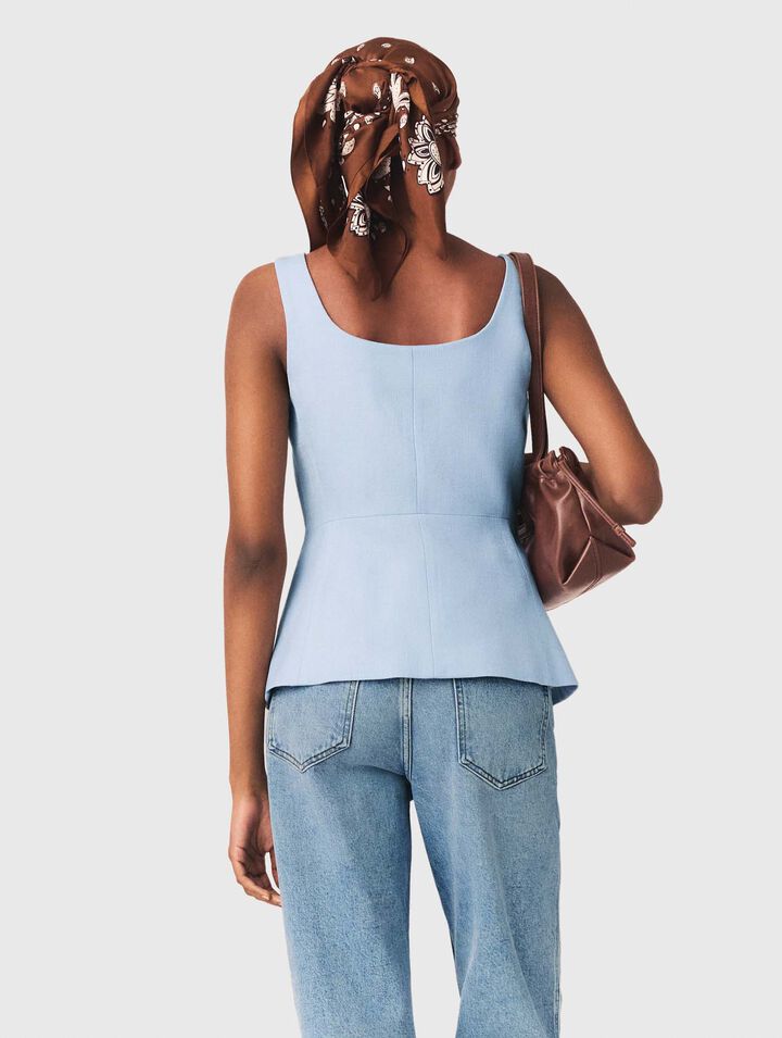 Chaleco sastre largo