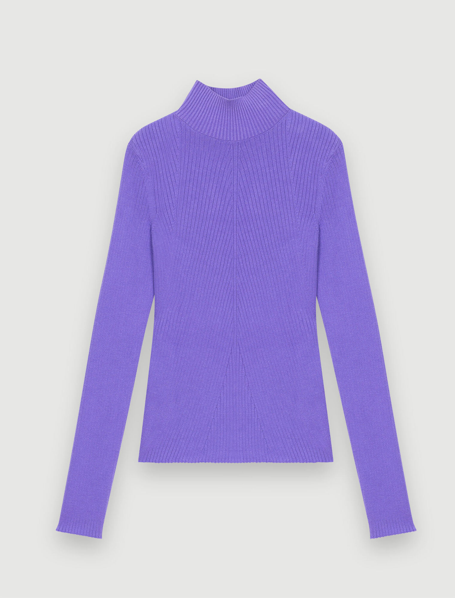 Jersey ajustado con cuello alto