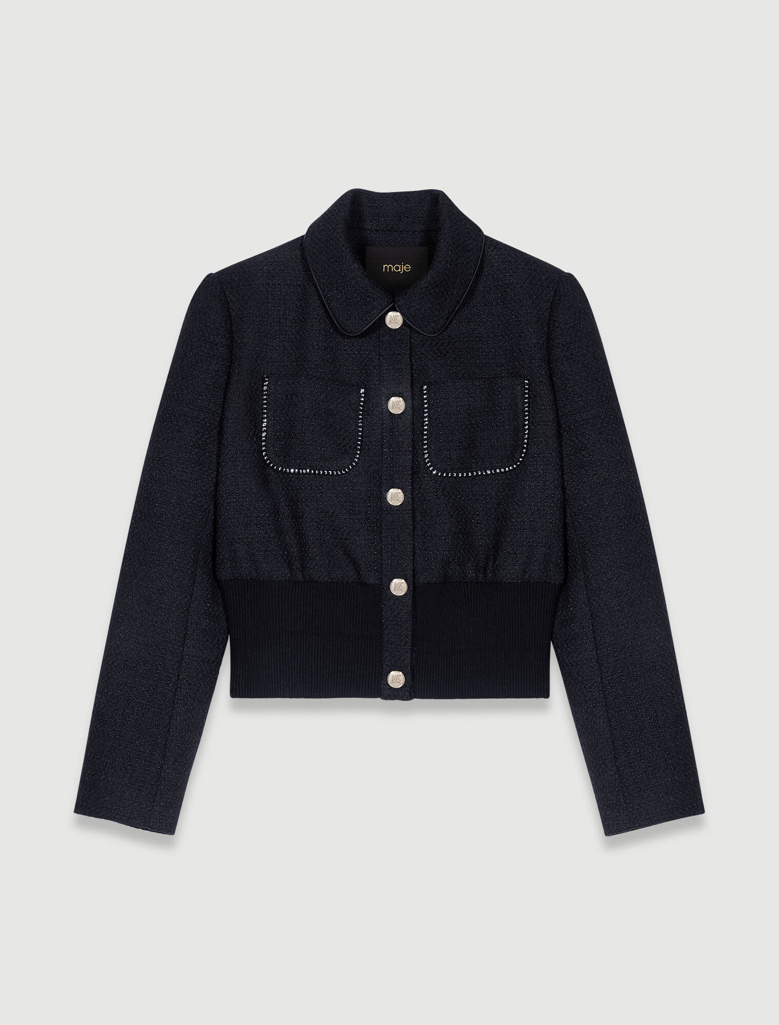 Cazadora de tweed