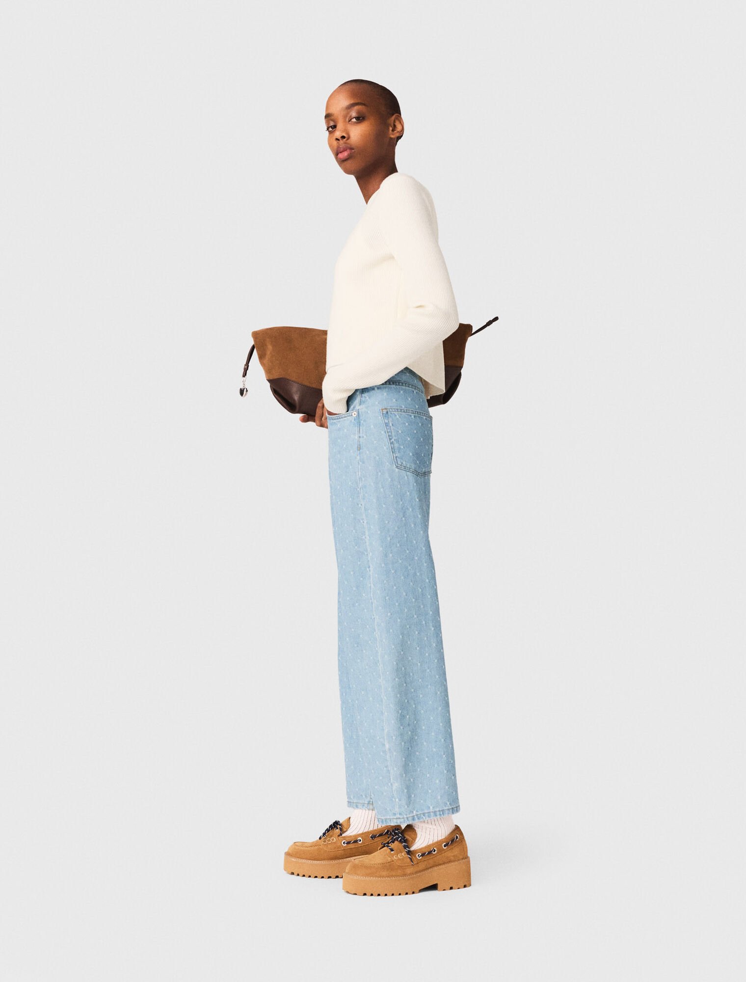 Jersey con botones joya