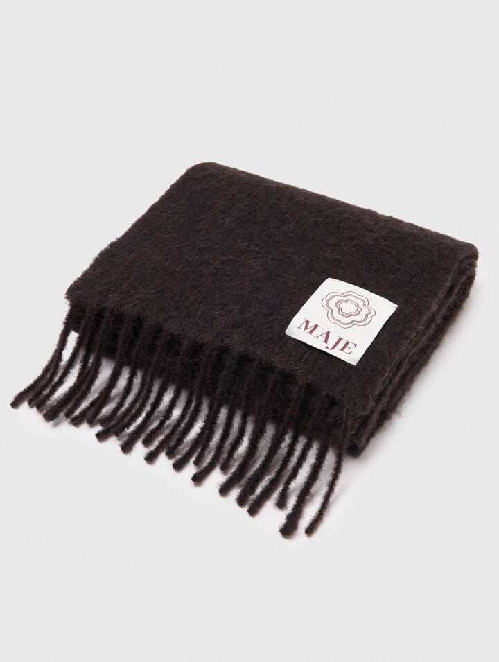 Bufanda de mezcla de alpaca