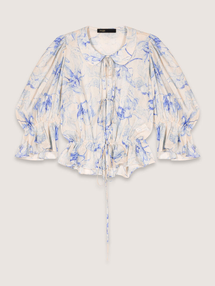 Top estampado