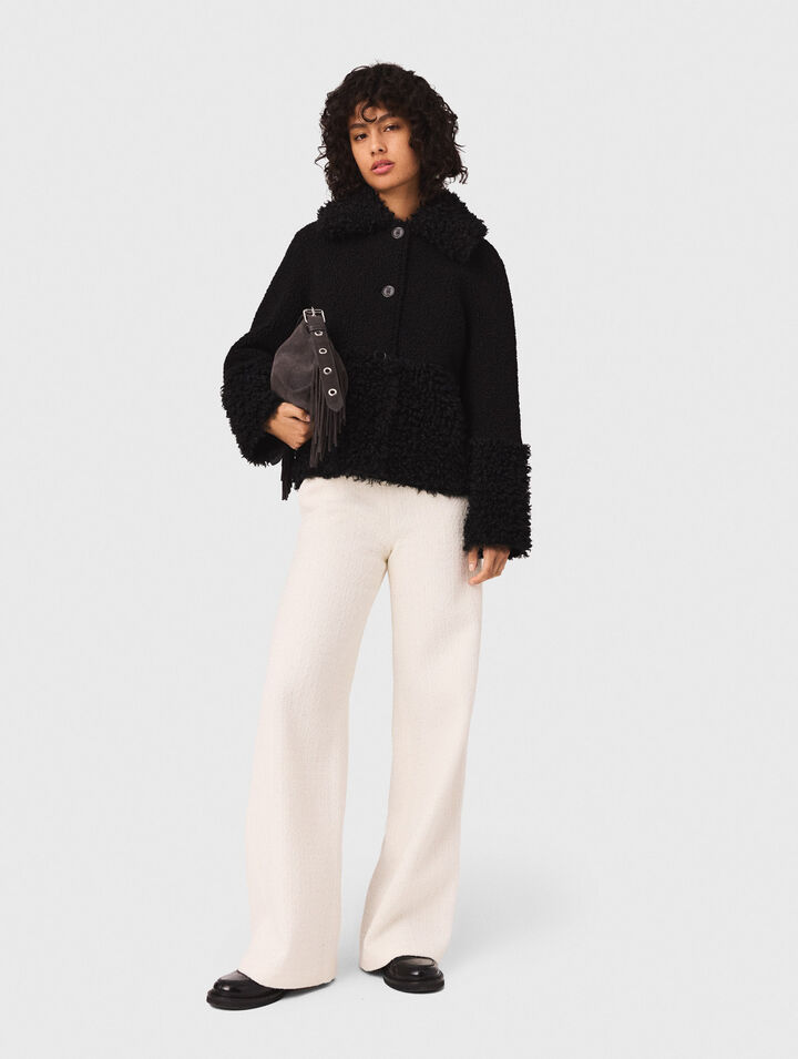 Chaqueta de rizo