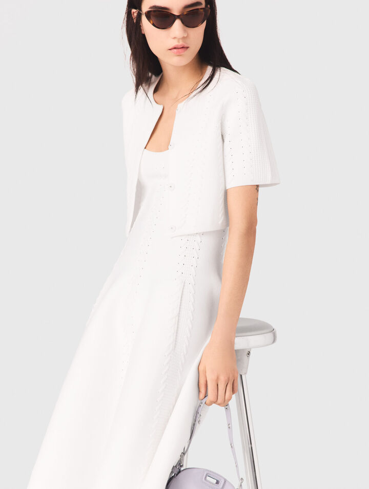 C&aacute;rdigan corto