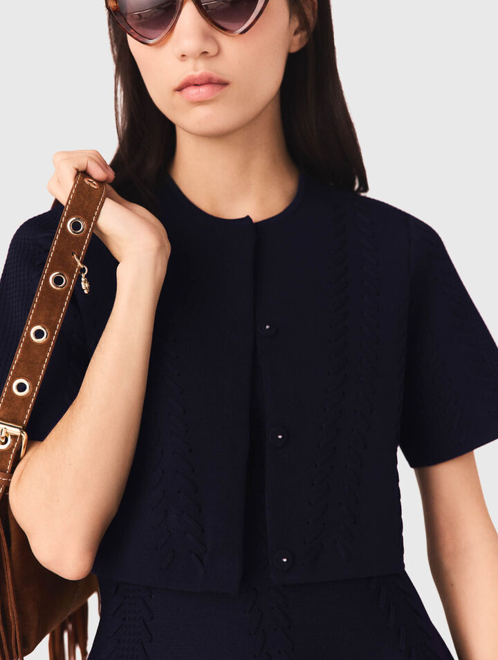 C&aacute;rdigan corto