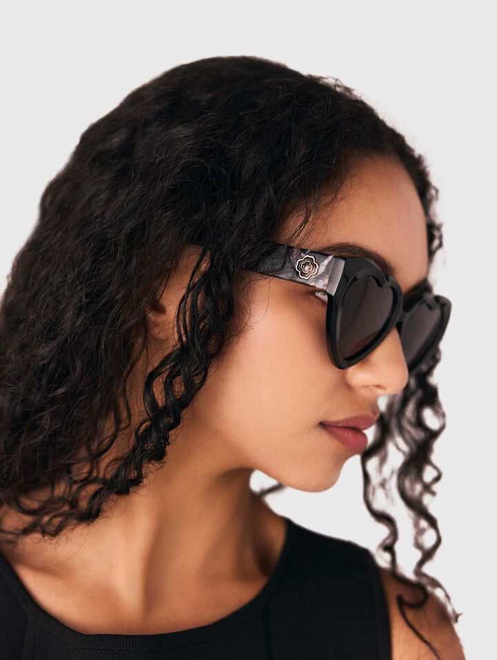 Gafas de sol coraz&oacute;n