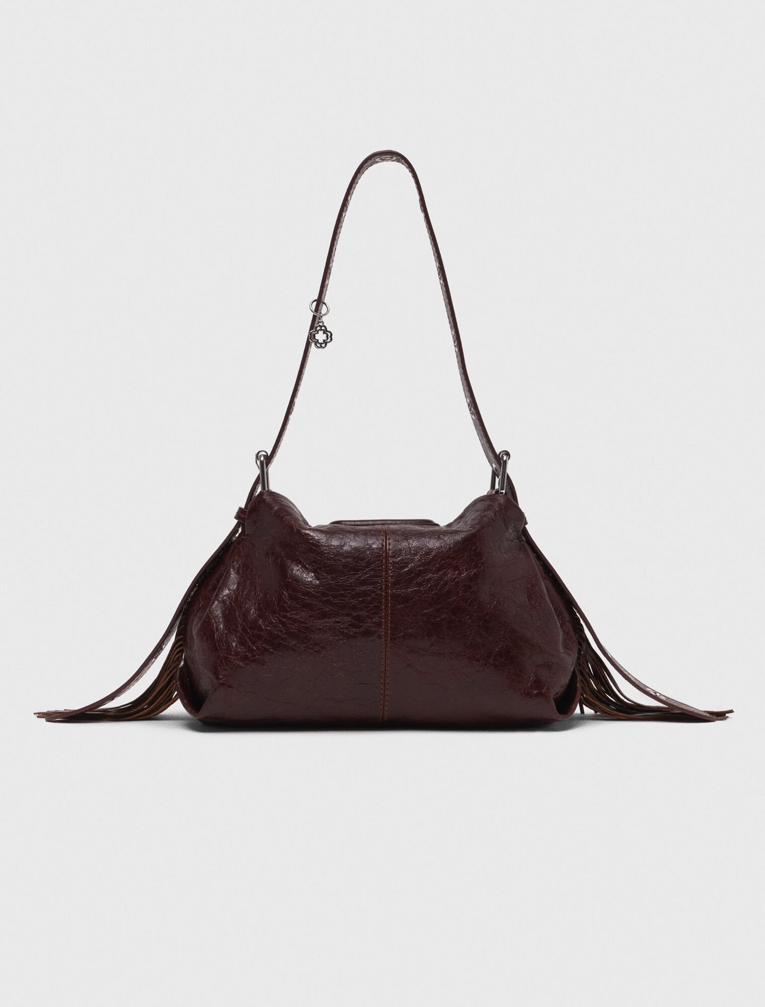 Bolso Miss M de cuero agrietado