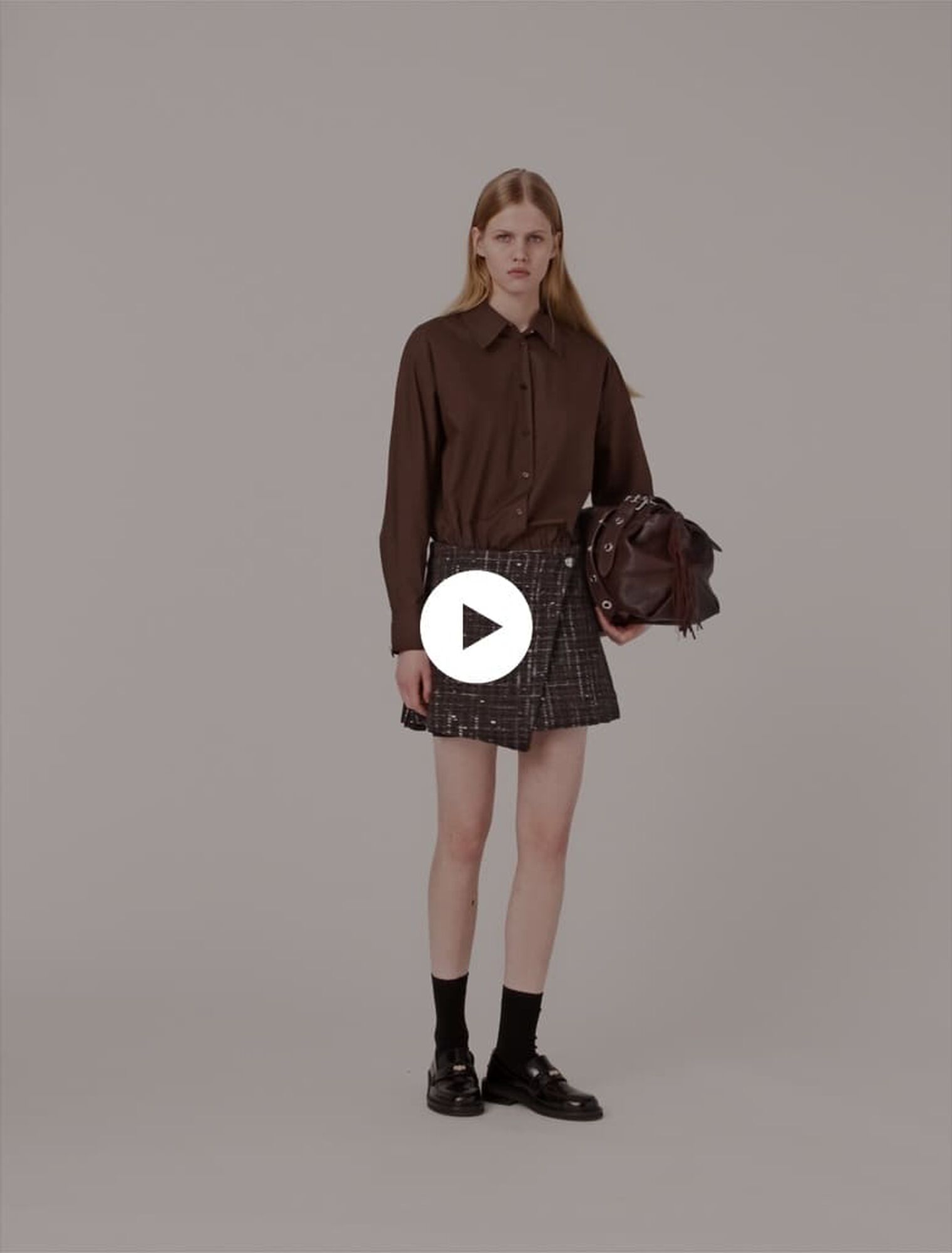 Vestido corto dos en uno