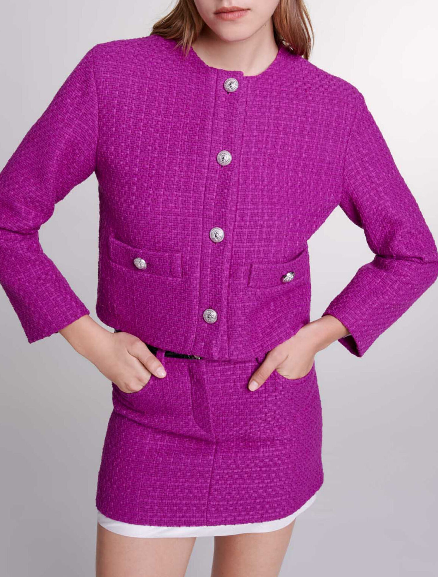 Chaqueta de tweed