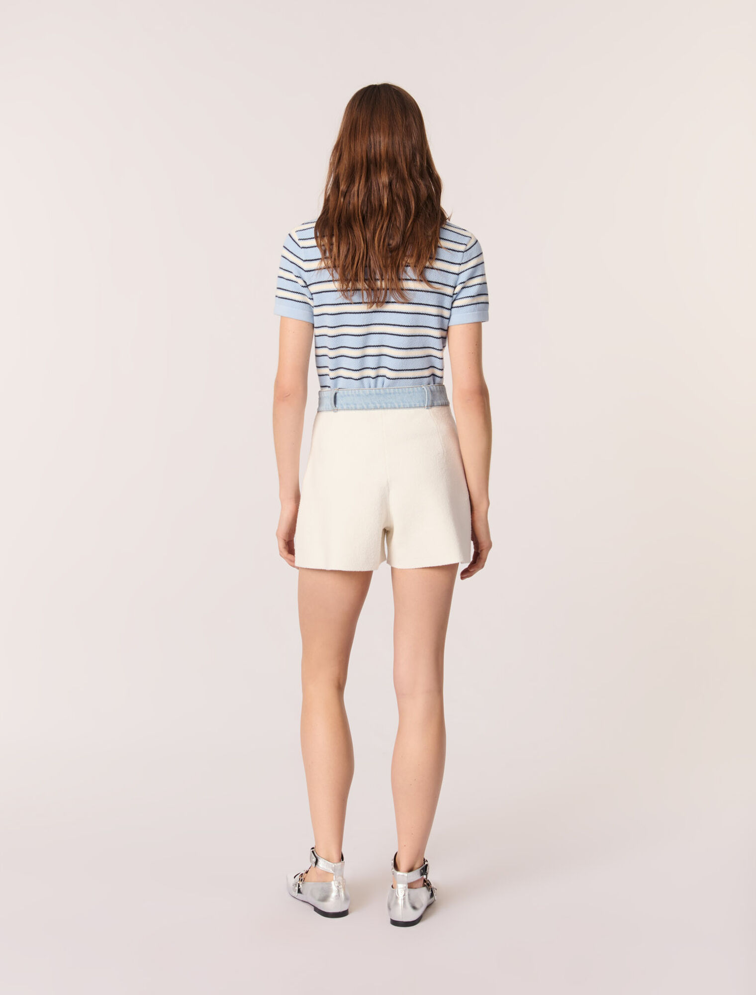 Pantalón corto de punto