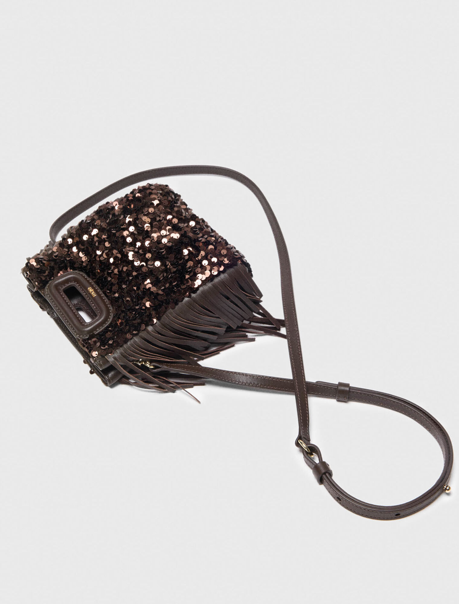 Bolso M mini de lentejuelas