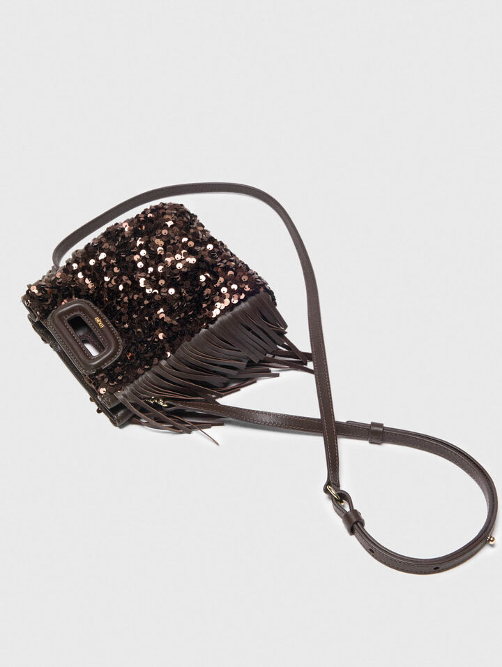 Bolso M mini de lentejuelas