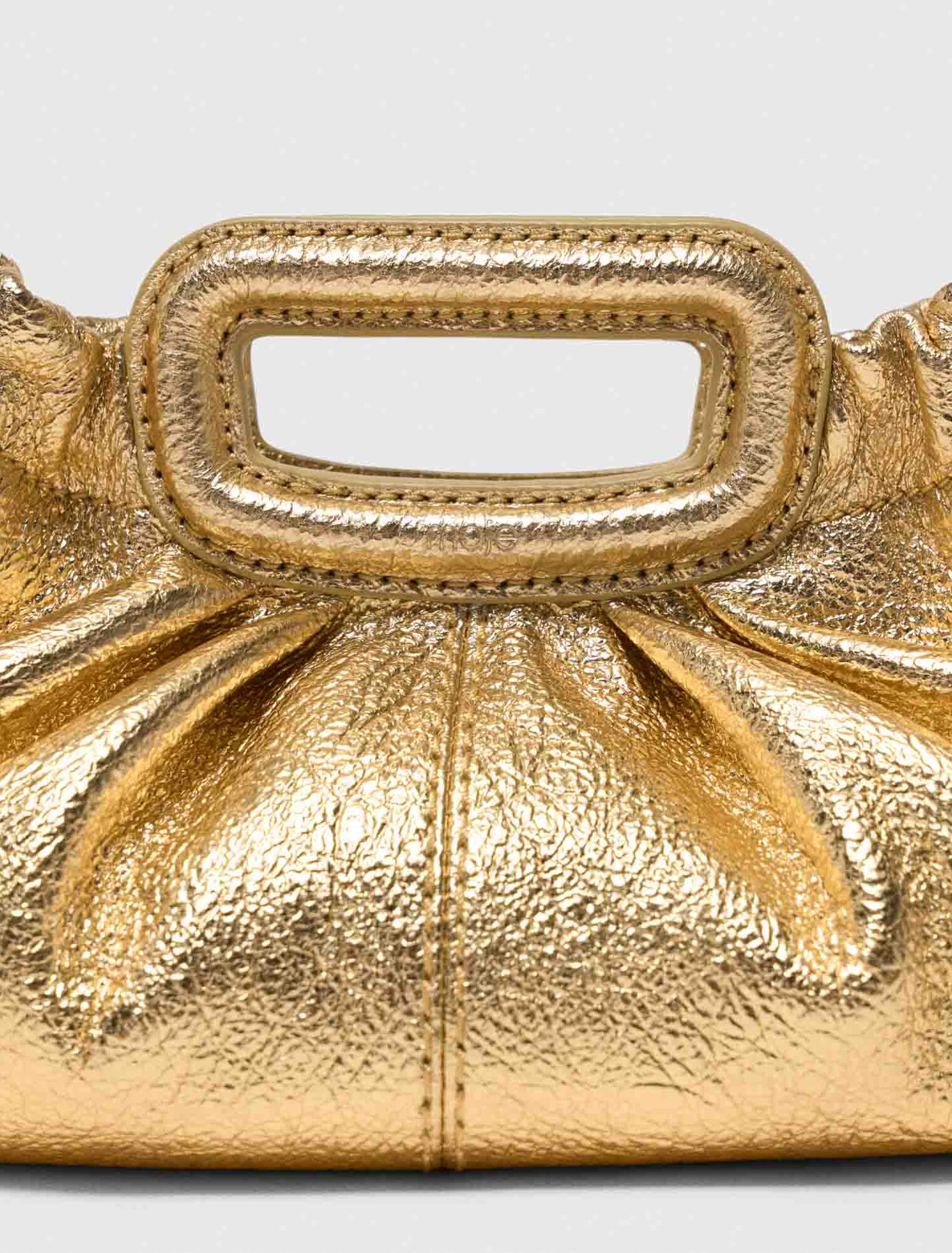 Clutch Milpli mini piel metalizada