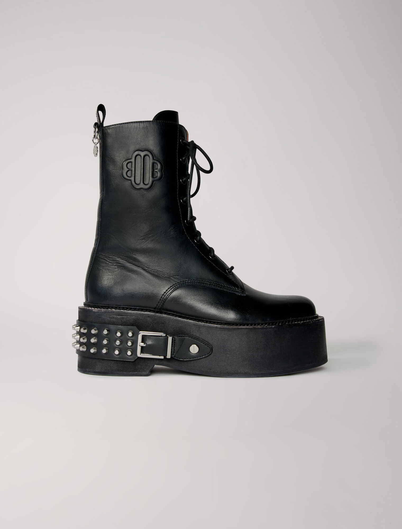 Botas ranger con detalles punk