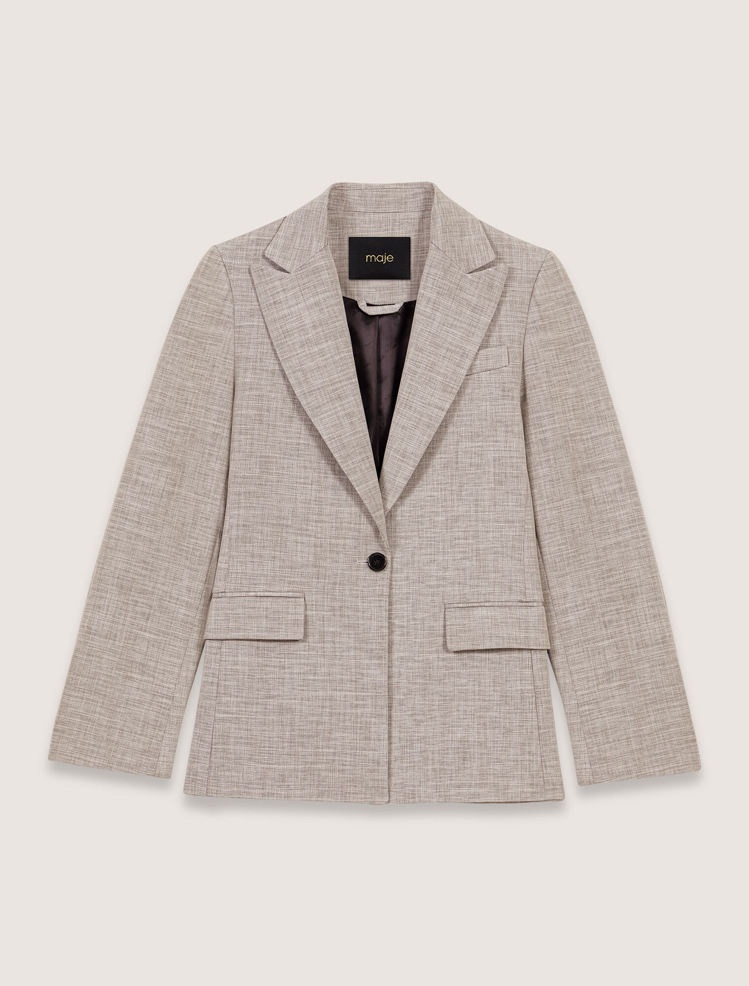 Chaqueta sastre con cinturón