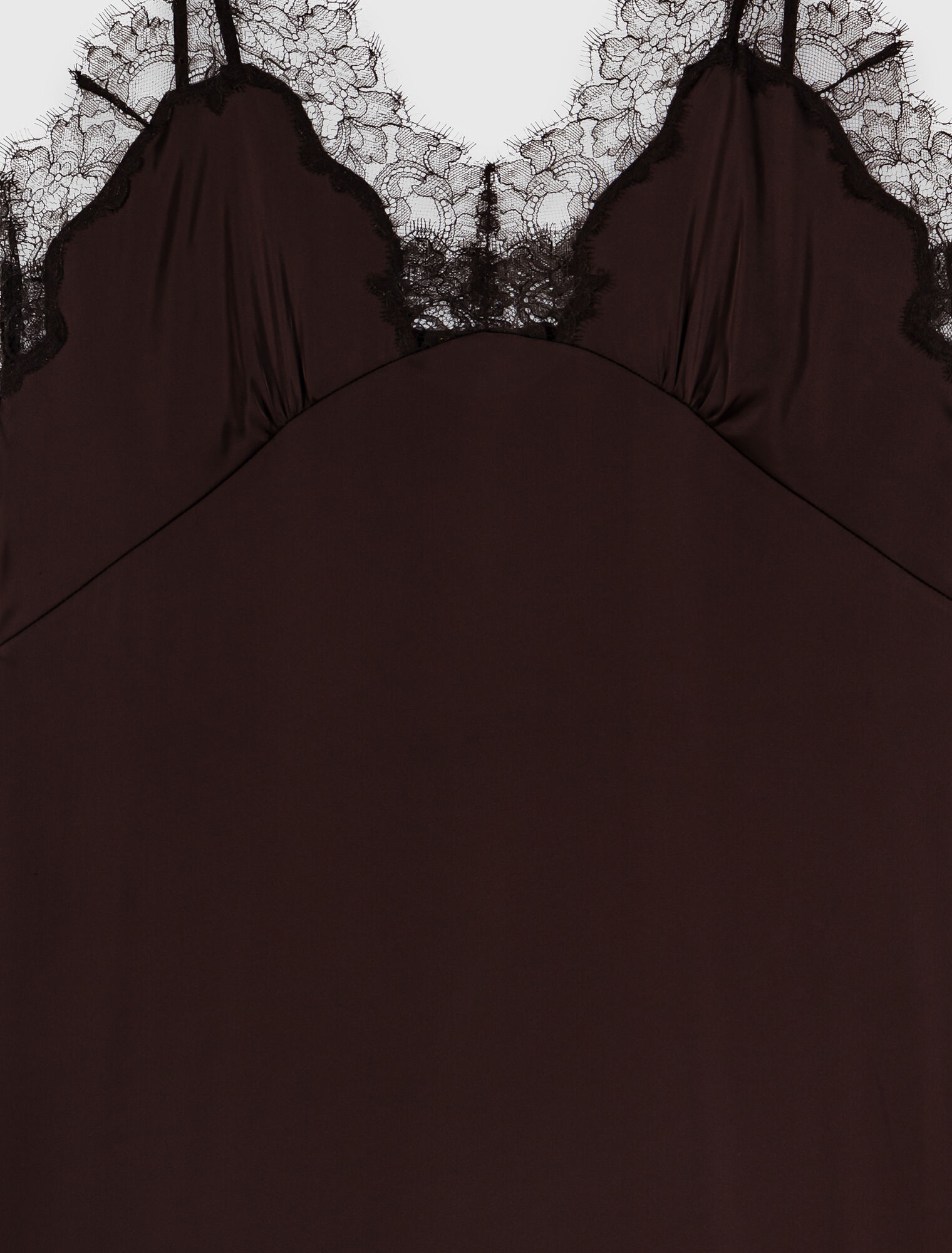Vestido lencero midi