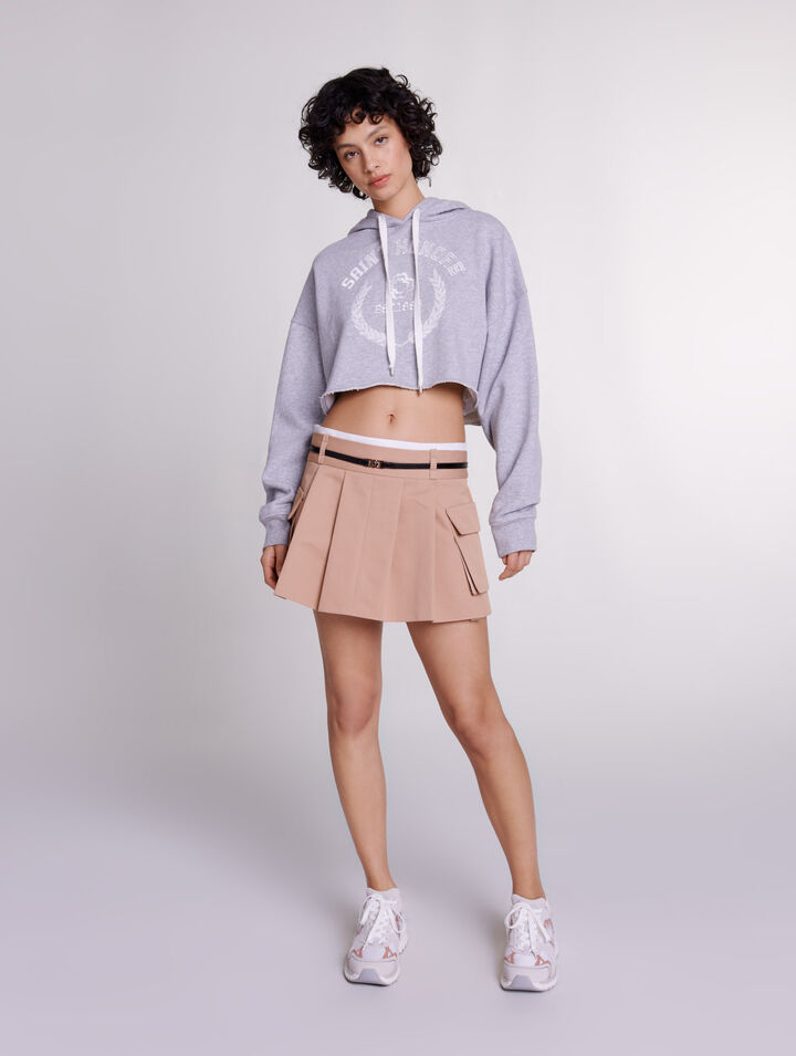 Sudadera crop Saint Honoré
