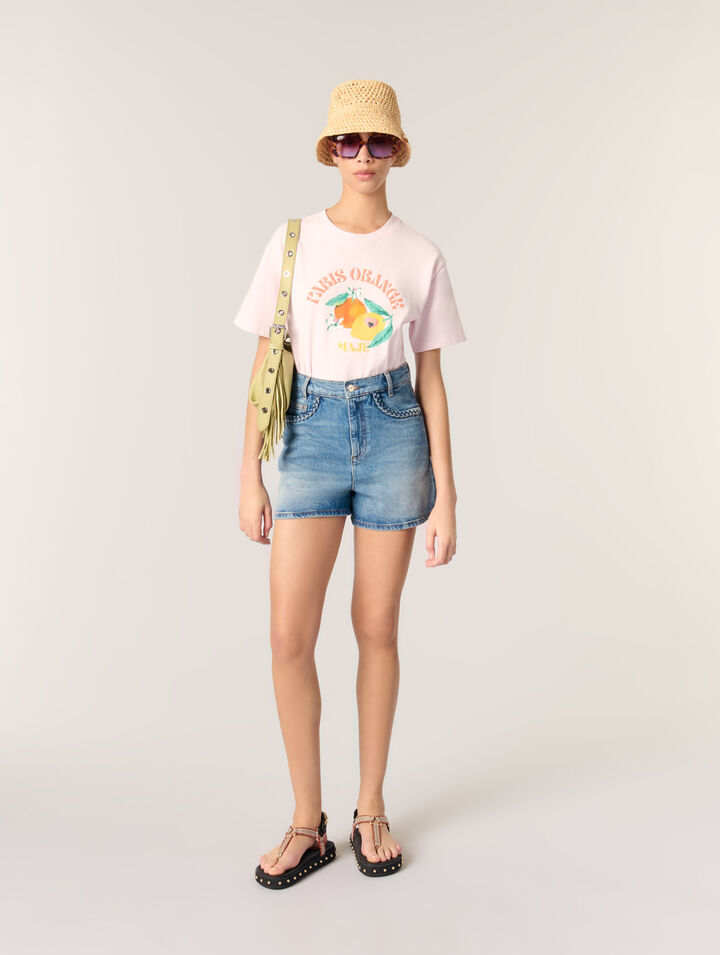 Camiseta estampada