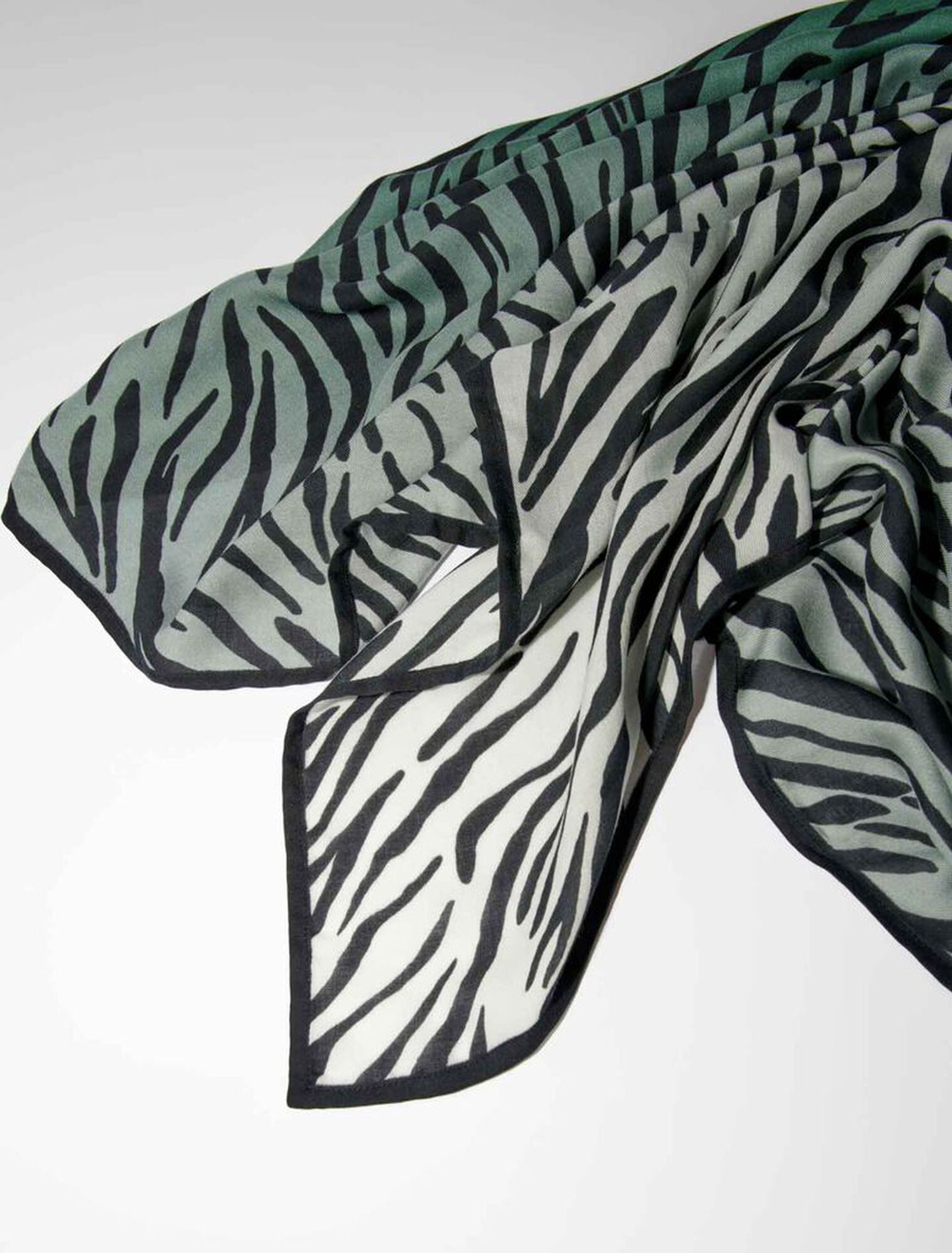 Pañuelo estampado de cebra